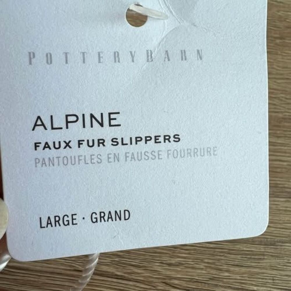 Pottery Barn ALPINE Women's Slippers NWT - Picture 10 of 10